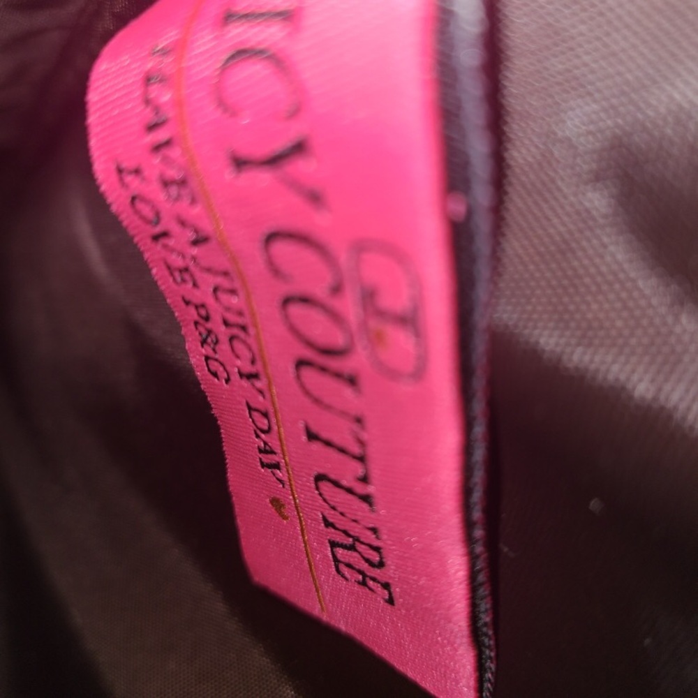 Very Rare Vintage Juicy Couture Pink & Brown~Once Upon a Time~Laptop Bag NWT - Picture 12 of 13